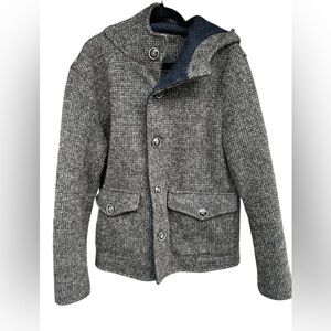 David Brown Italian Wool Coat Best S/M